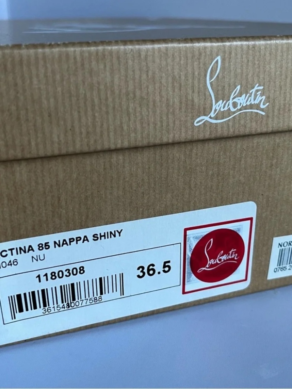 Christian Louboutin Actina 85 Nappa Slingback Pump - Picture 8 of 16